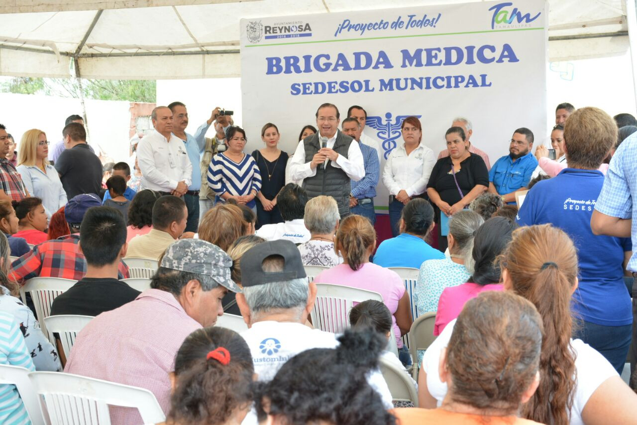 Realiza Sedesol Brigada Médica