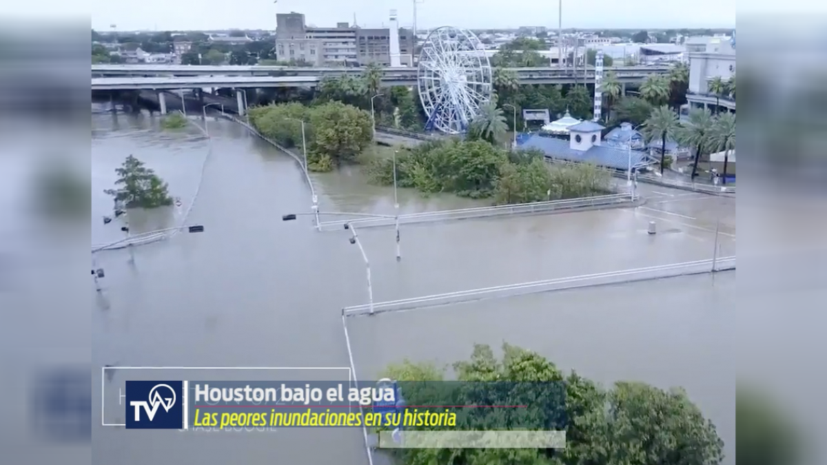 Houston bajo el agua