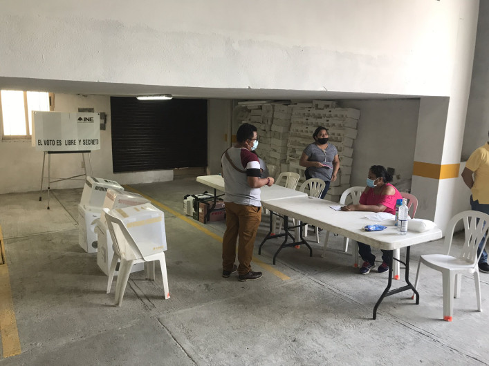 Tampico reporta apertura tardía de casillas