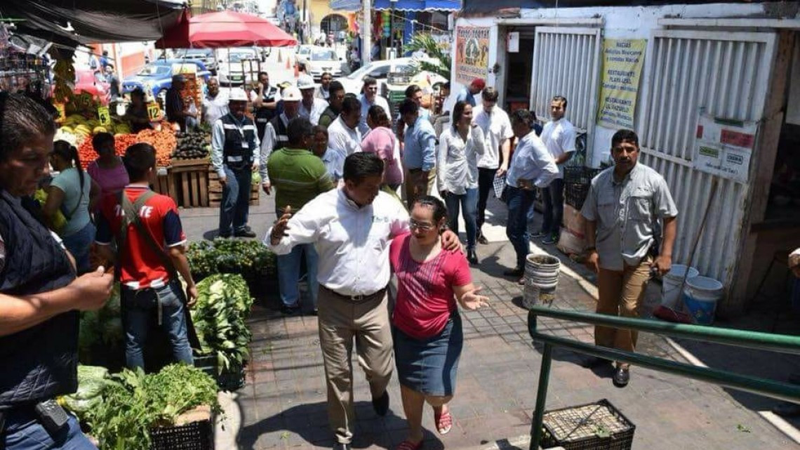 Recorre Gobernador la obra de nuevos mercados de Tampico