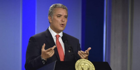 Pide  Iván Duque acción internacional contra "la dictadura" en Venezuela