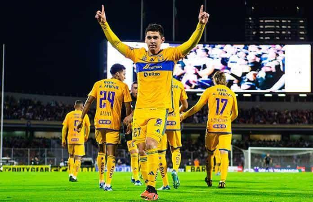 Tigres se lleva ventaja en la ida de la semifinal de la Liga MX