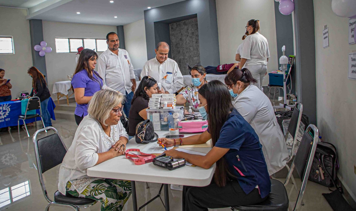 Prestan más de 300 atenciones en Feria de la Salud  de la Mujer organizada por el Gobierno de Matamoros