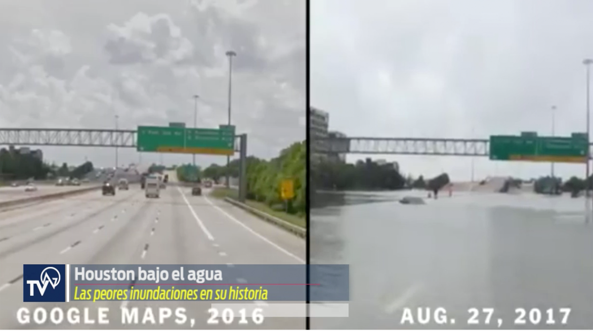 Houston bajo el agua