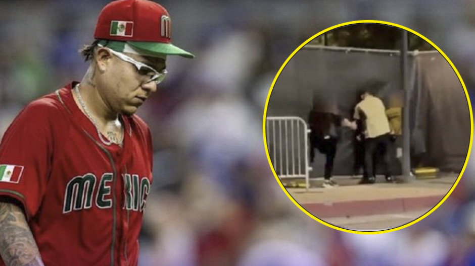 Revelan video de la agresión de Julio Urías a su esposa en EU