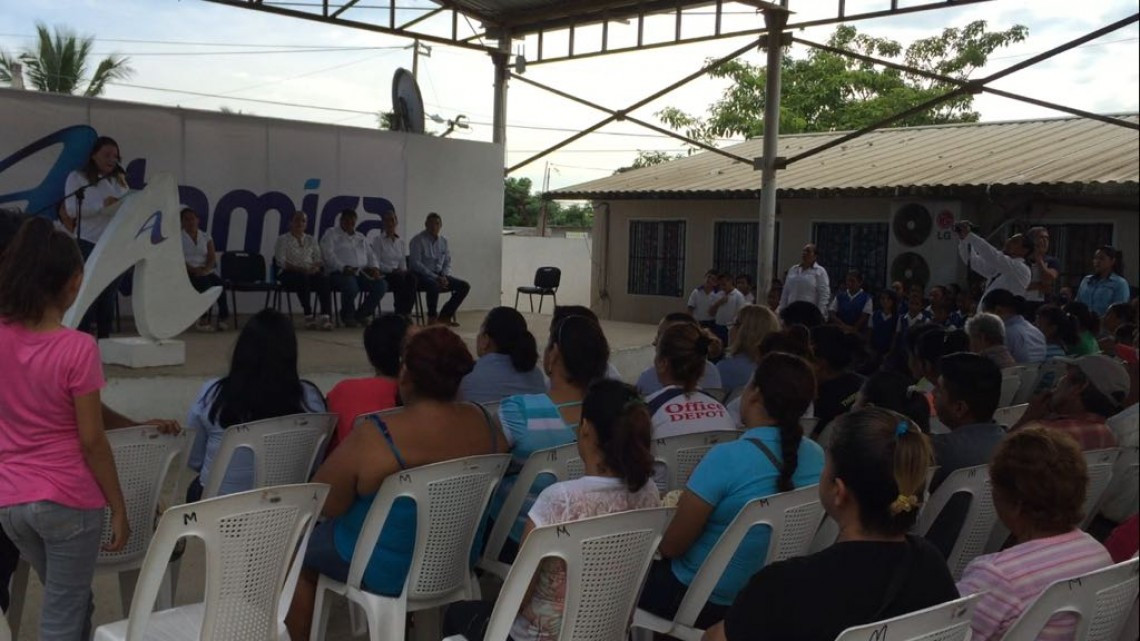 Sigue la mejora en la infraestructura educativa de Altamira