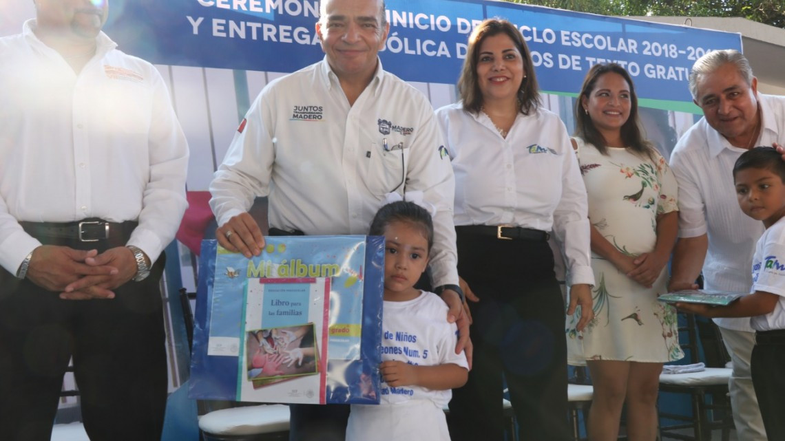 Gobierno de Madero privilegia la educación como factor de progreso para la sociedad
