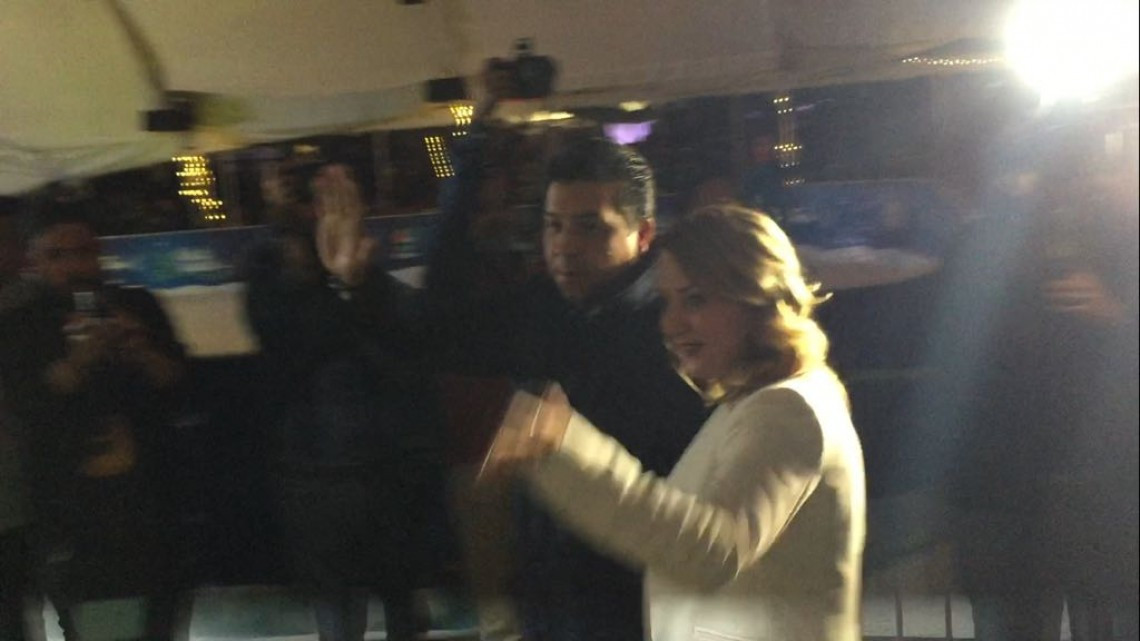 Altamira se ilumina con el encendido del árbol de navidad