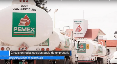 Circula en redes audio de presunta empresaria asegurando cierre de gasolineras
