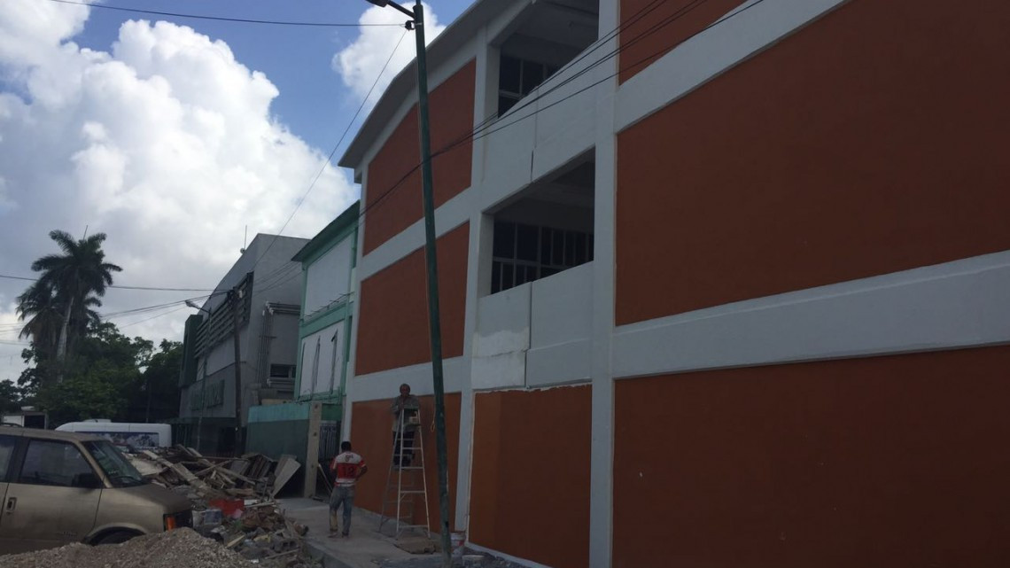 Por concluirse salones de clases de secundaria de Tampico