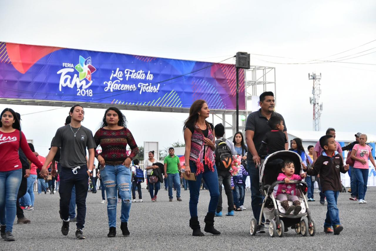 Más de 75 mil visitantes en la Feria Tamaulipas
