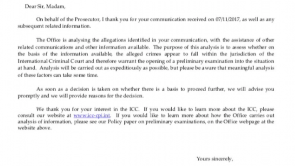La Haya acepta analizar denuncia contra EPN por crímenes de lesa humanidad y corrupción sistematizada
