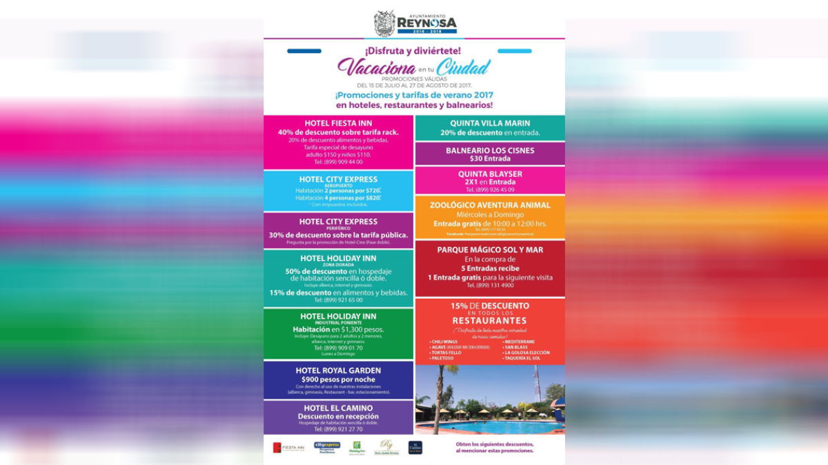 Amplían "Vacaciona en tu ciudad"  con descuentos de hasta 50%   