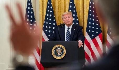 Trump vuelve a acusar a China de crear coronavirus