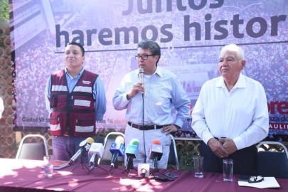 Aventaja López Obrador a Anaya por 4 puntos: Ricardo Monreal