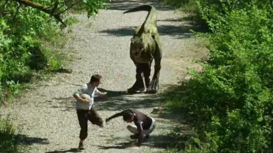 'Dinosaurio' protagonizó una cruel y divertida broma