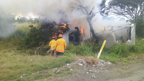Joven conductor salva la vida milagrosamente