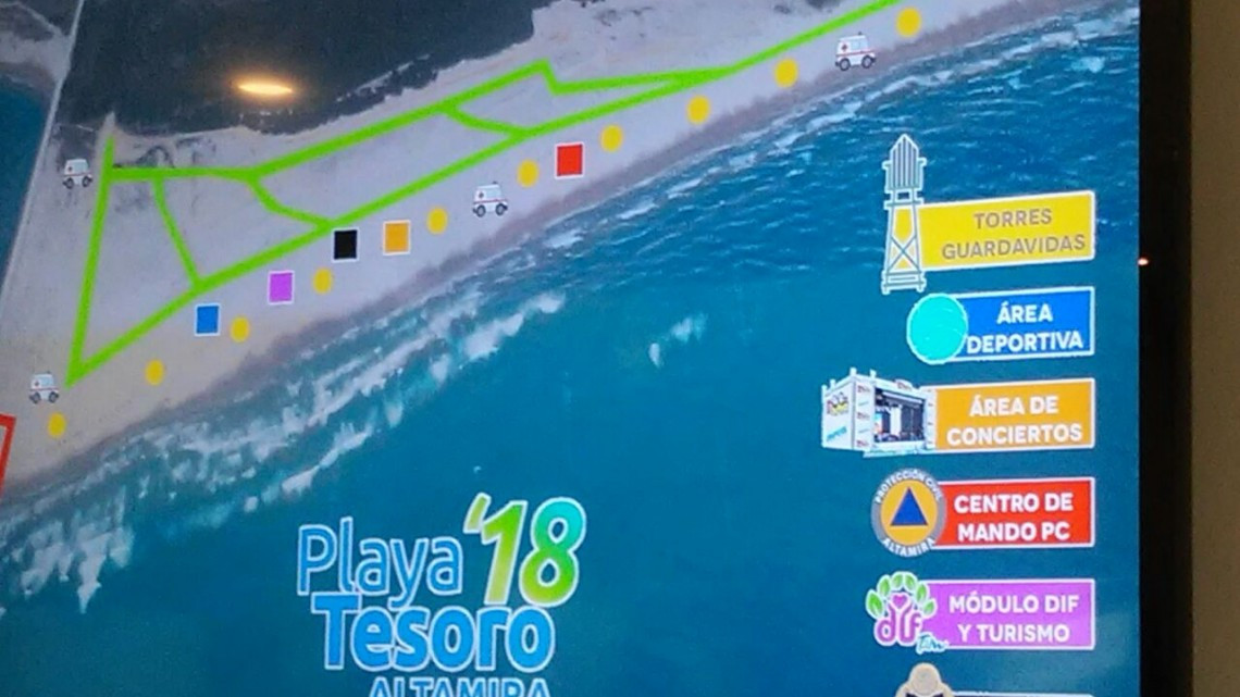 Altamira listo para recibir a vacacionistas