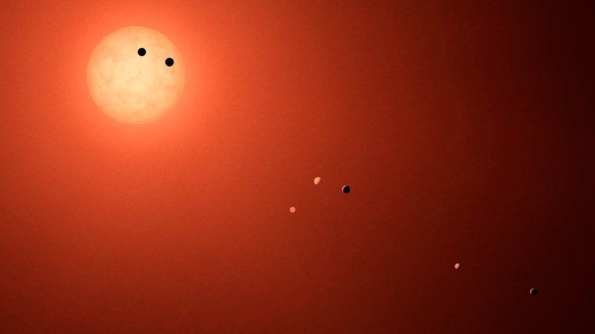 Primeras imágenes reales de Trappist-1 por la NASA