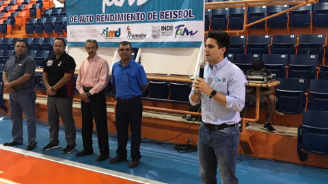 Inaugura  INDE Tamaulipas Academia de Alto Rendimiento de Béisbol