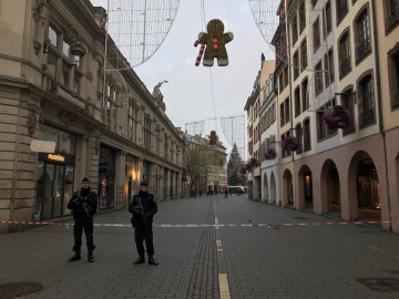 Francia busca al autor del tiroteo de Estrasburgo