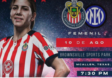 Chivas Femenil anuncia partido amistoso contra el Inter de Milán 