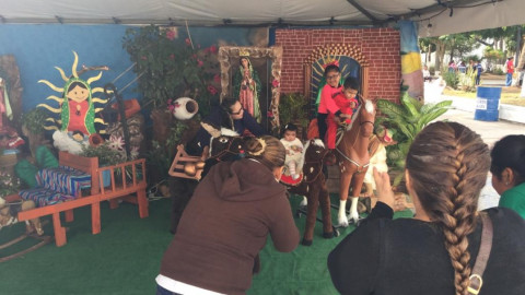 La fe a la virgen María se siente en cada rincón de la República Mexicana