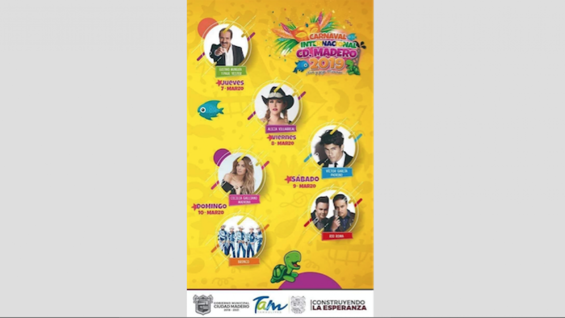 Blindarán Carnaval de Ciudad Madero  