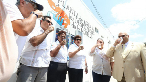 Club Rotario dona “Planta de Agua Purificada en la colonia Morelos”