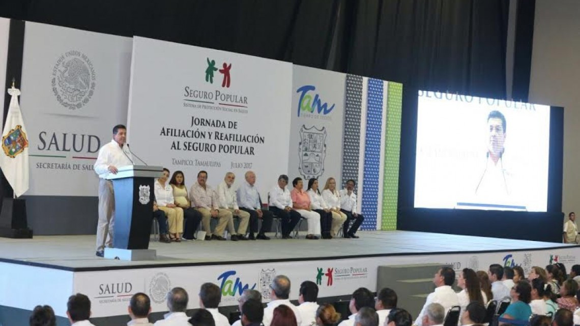 Llega apoyo de Seguro Popular en Tamaulipas