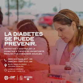 Atiende DIF Reynosa salud de familias