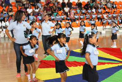 Alumnos de preescolar participan en Taller Vivencial Juega, Convive y Aprende