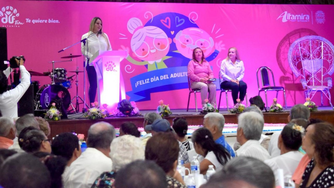 Celebran Gobierno de Altamira y Sistema DIF el Día del Adulto Mayor