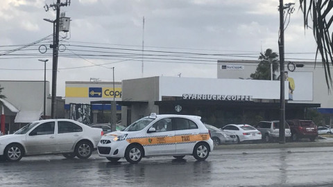 Reynosa pasa de un fuerte calor a una lluvia intensa 