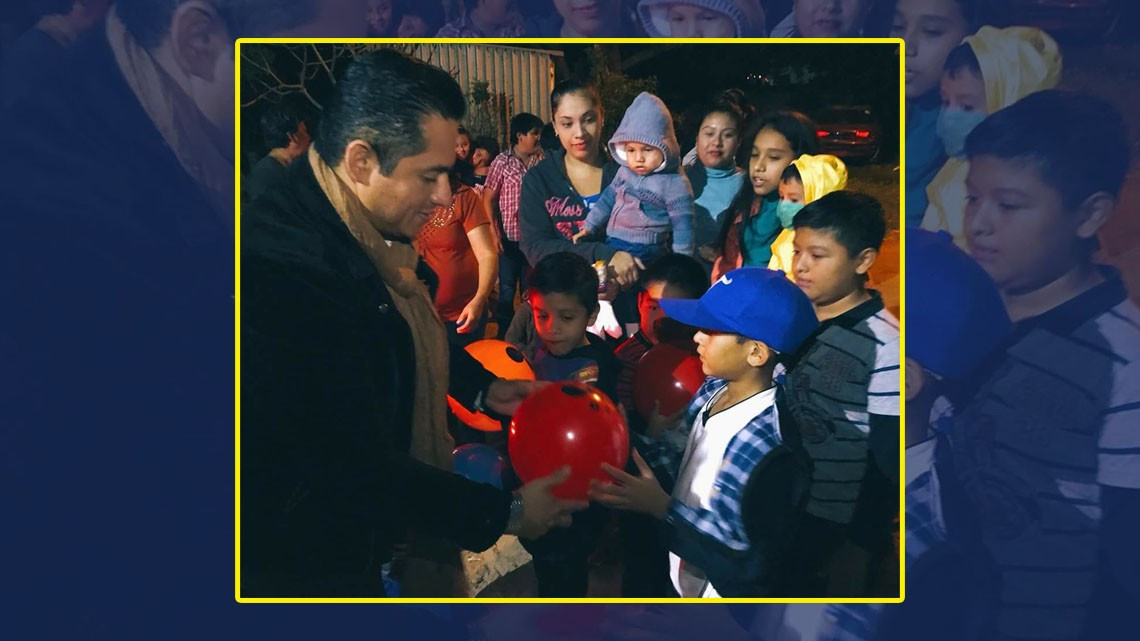 Llevan sonrisas y felicidad en día de Reyes al Chispus y Pedrera