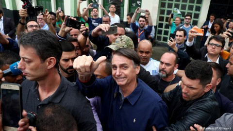 Primeros conteos en Brasil: Bolsonaro y Haddad van a segunda vuelta
