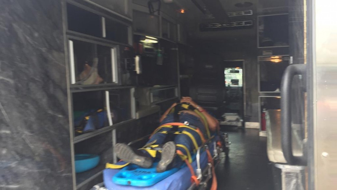 Se vuelca autobús de pasajeros en Altamira