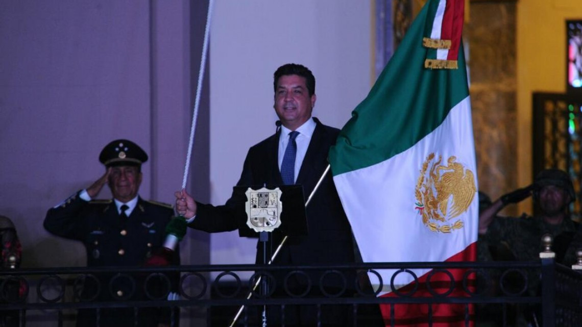 Conmemoran Gobernador y tamaulipecos el 208 aniversario de la Independencia