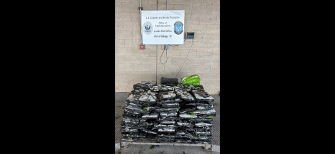 CBP decomisa más de 7.6 mdd en metanfetamina oculta en cargamento de rosas en Hidalgo