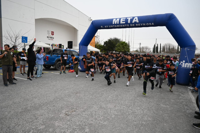 Apoya Gobierno de Reynosa carrera “5K Mente en Movimiento”
