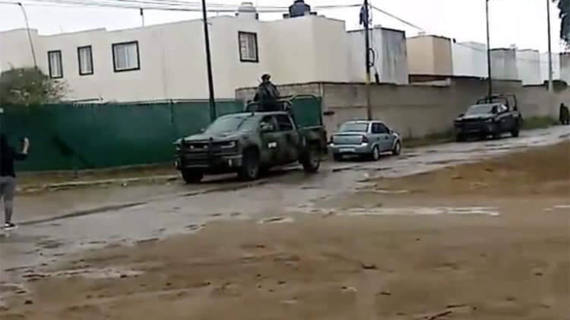 Fuga de gasolina por toma clandestina en Ciudad Madero 