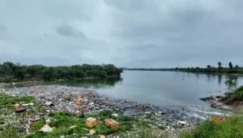 Denuncian tiradero clandestino en Laguna la Escondida