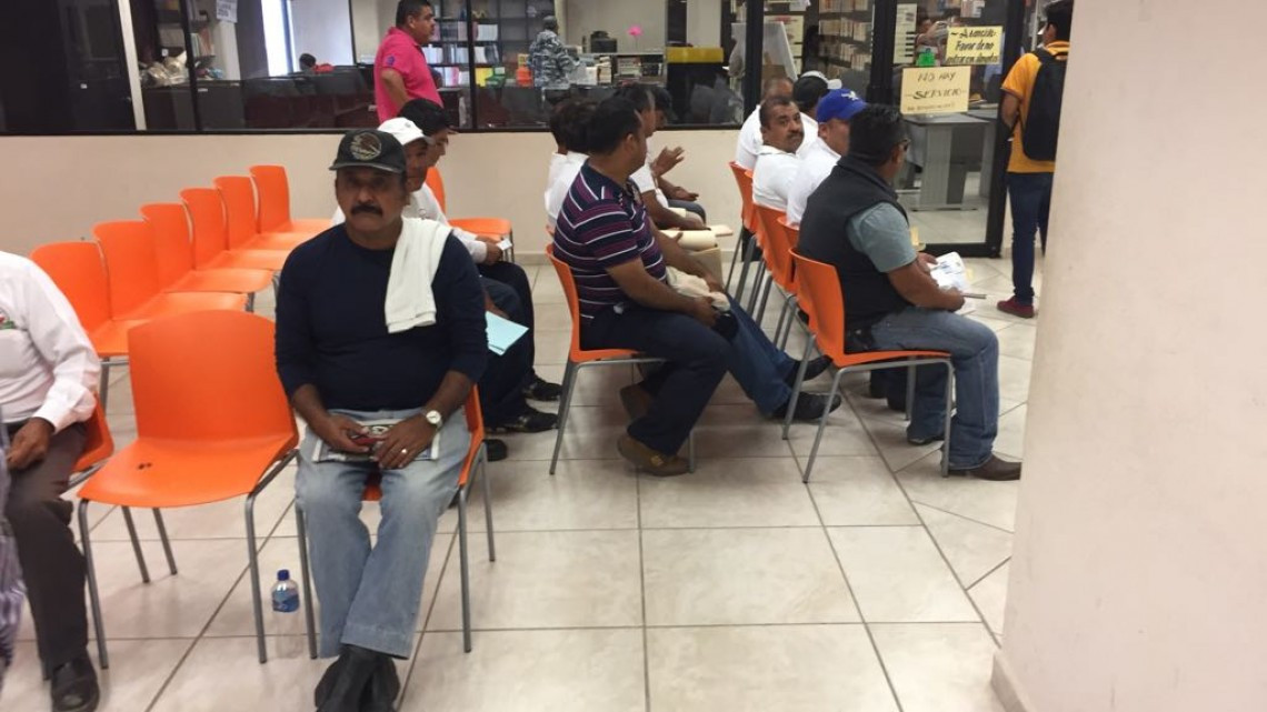 Realizan examen antidoping a chóferes en la zona sur del estado