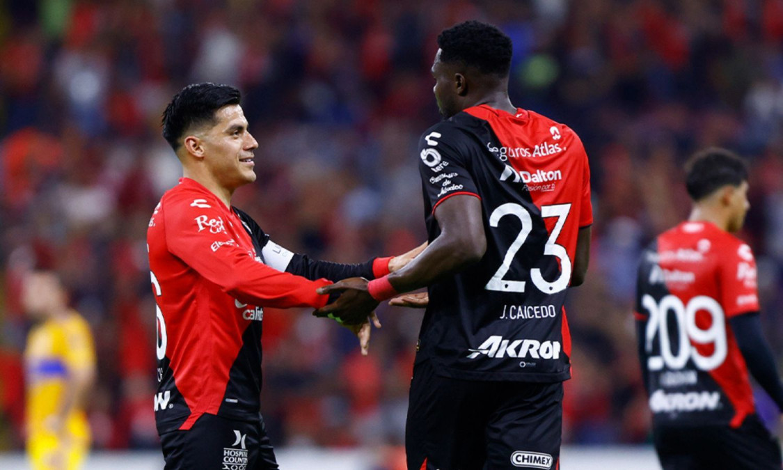 Tigres cae 2-0  ante el Atlas en Estadio Jalisco