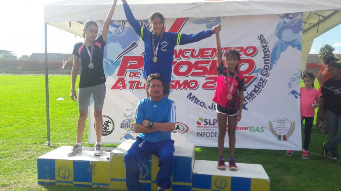 Logran tamaulipecos 18 medallas en Encuentro Potosino de Atletismo 