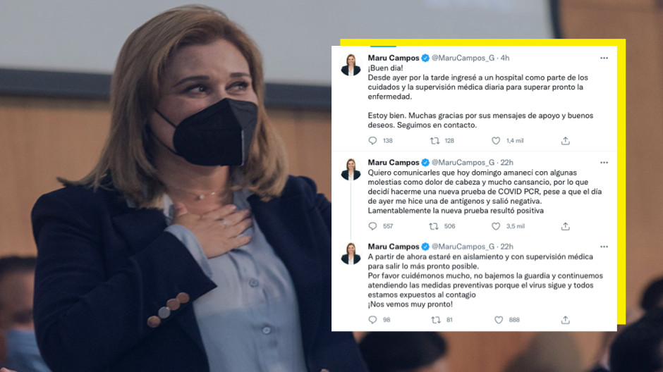 Gobernadora electa de Chihuahua es hospitalizada por Covid-19