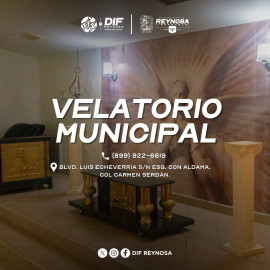 Atiende DIF-Reynosa con servicios funerarios a través del Velatorio Municipal