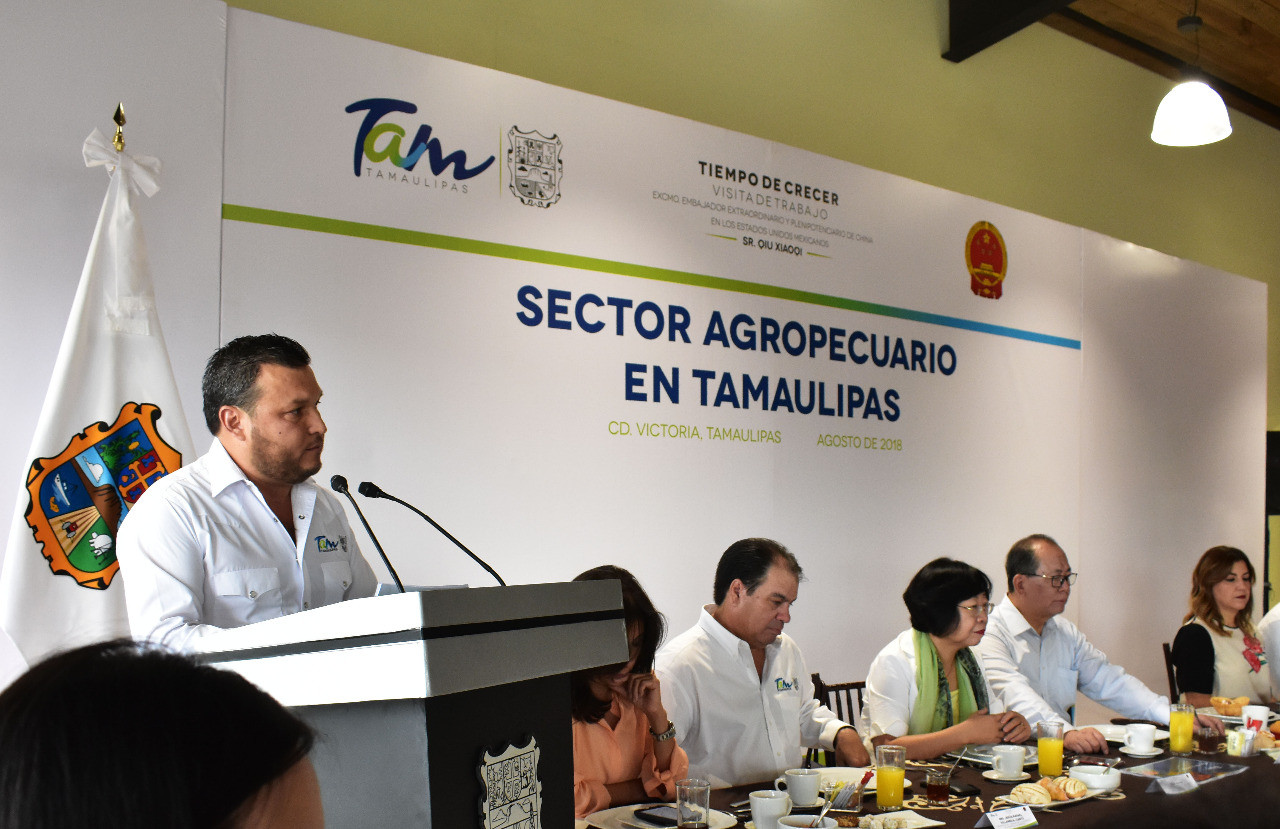 Abre China puertas a productores tamaulipecos