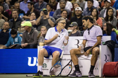 Bill Gates y Roger Federer se unirán en partida de Tenis