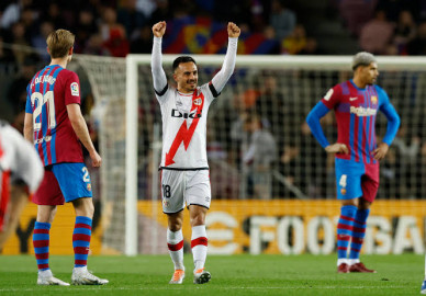 Barcelona deja escapar LaLiga ante el Rayo Vallecano